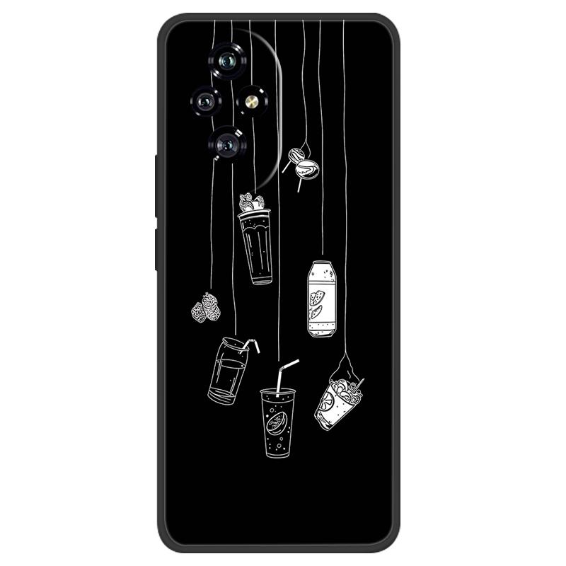 Trendy patterns For Huawei Honor 200 Pro Phone Case For Honor 200 Lite 200 smart 5G All-inclusive Silicone Soft TPU Shell Cover
