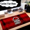 Custom Name Mouse pad Forest Club Emblem Mouse Pad Desk Mat, Non-Slip Rubber Backer Pad For Computer Notebook Gaming Mouse Pad Birthday Gift