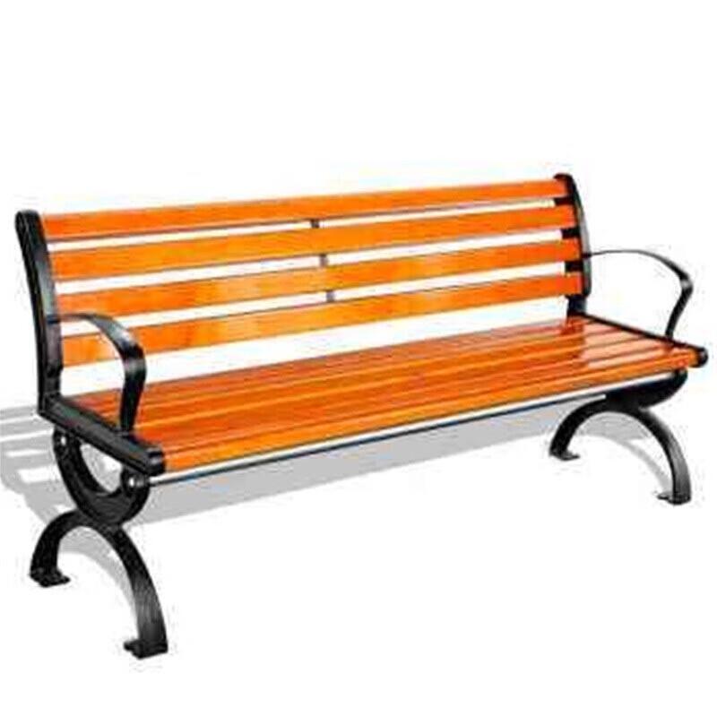 Outdoor Anti-corrosion Wood Park Bench
