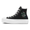 Converse Chuck Taylor All Star Lift Удобные Легкие Высокие Кеды из Канваса Женские Кроссовки Черные Белые A03739C
