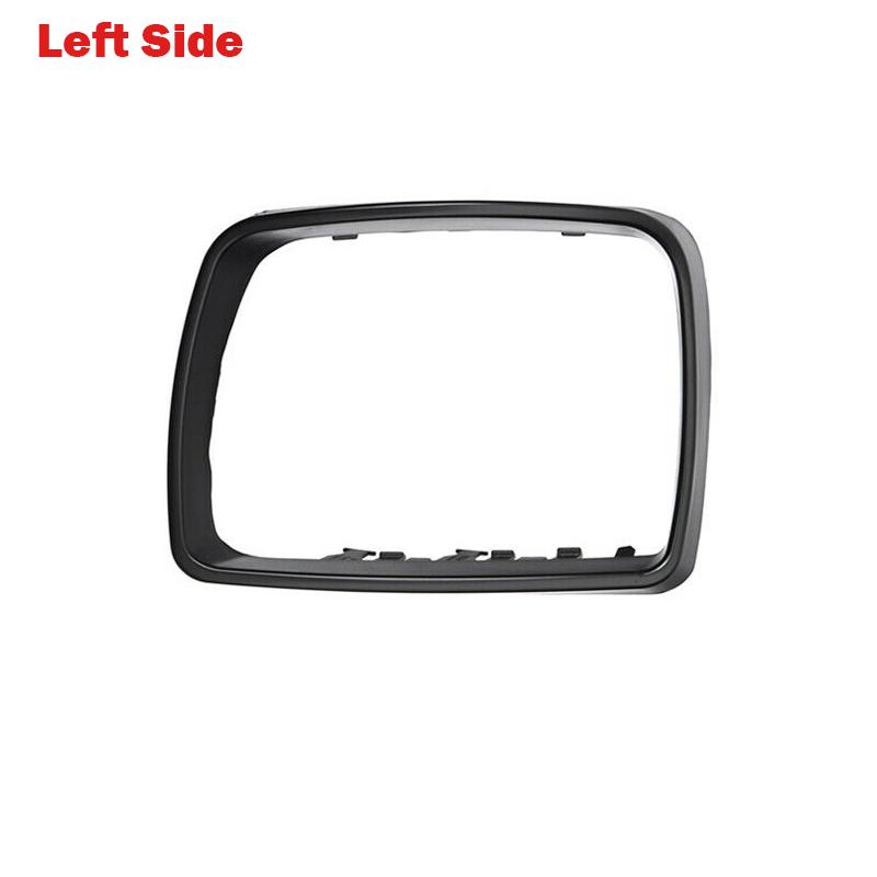Черная рамка зеркала заднего вида, накладное кольцо бокового зеркала заднего вида для BMW E53 X5 1999-2006 годов, автомобильные аксессуары