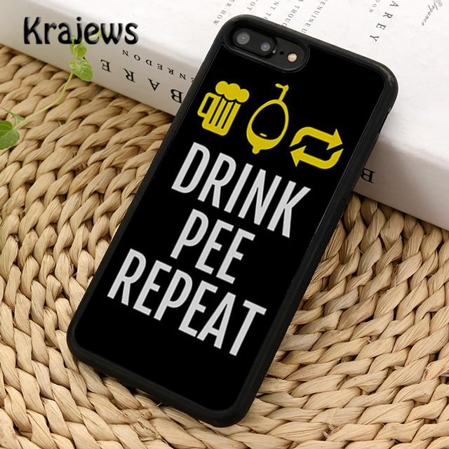 Krajews Keep Calm Drink Wine Champagne Phone Case Cover For IPhone 18 17 Air 16 15 14 plus 11 12 13 pro max coque Fundas