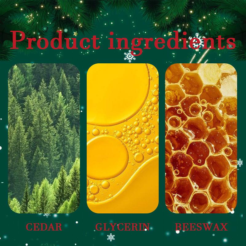 Рождественский крем для рук, увлажняющий и питательный, для осени и зимы, против трещин, набор в маленьком тюбике