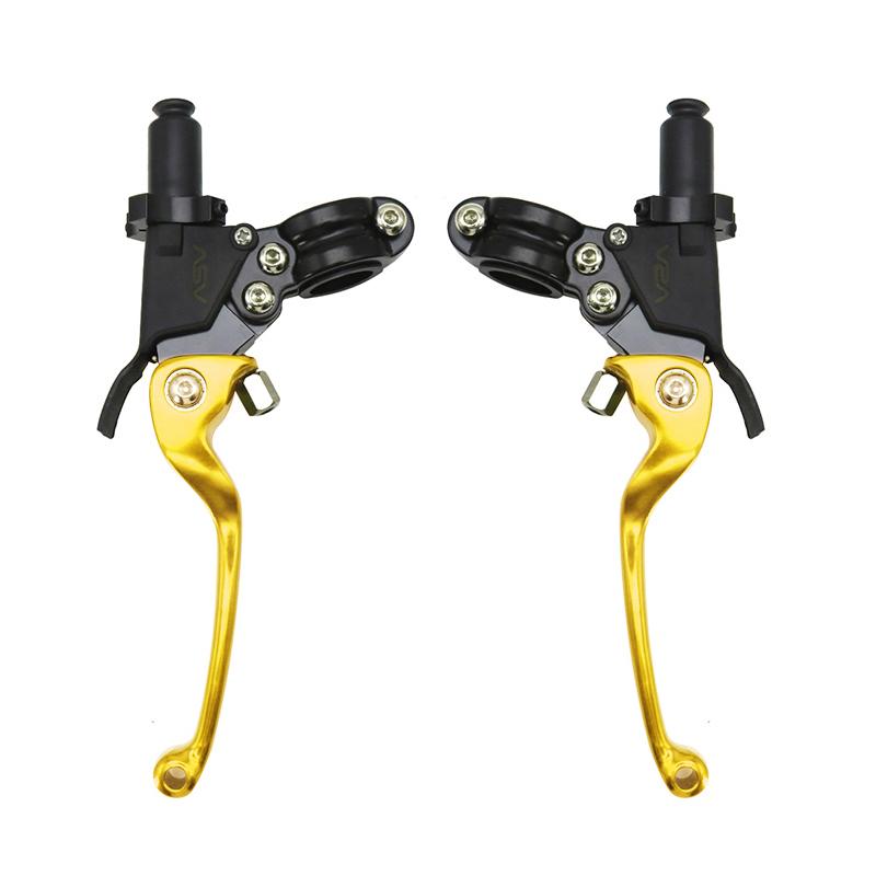 Alconstar Pair of Motorbike Handle CNC Moto Plating Colorful Brake Clutch For CRF KLX YZF RMZ Dirt Bike