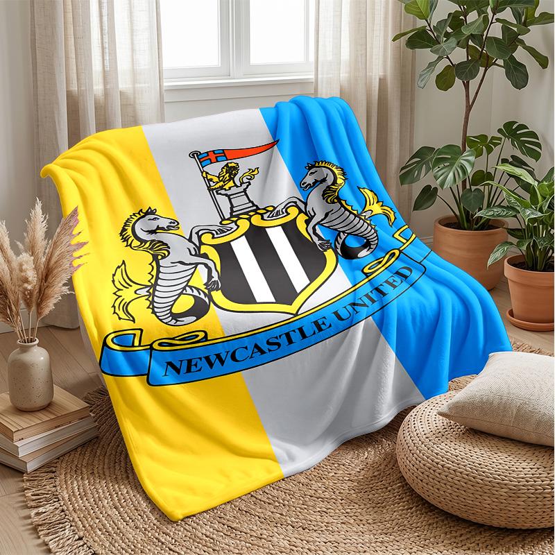 Newcastle United Theme blanket Soft Flannel Fleece Blanket Warm Lightweight Throw Blanket for Home Sofa Bed