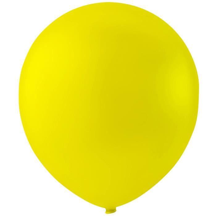 Ballons - HAPPY MOMENT - 59170 - Jaune - Hélium - Gonflés 4 heures