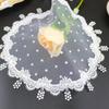 NEW Mesh Flowers Embroidery Table Cloth Cover Wedding Party Tablecloth Kitchen Dining Christmas Table Decoration and Accessories