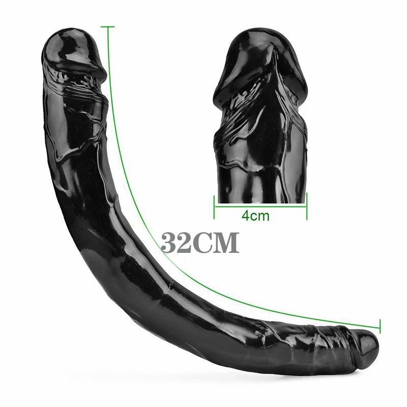 Huge Dildo 21/43/56cm Super Realistic Soft Penis Double Heads Sex Toys for Women Men