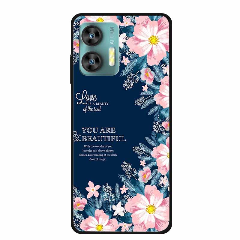 Для Oukitel C36 C35 Чехол Роскошный ТПУ Мягкий Силикон Чехлы для Телефона Задняя Крышка для Oukitel C35 OukitelC36 Ударопрочный Цветы Fundas