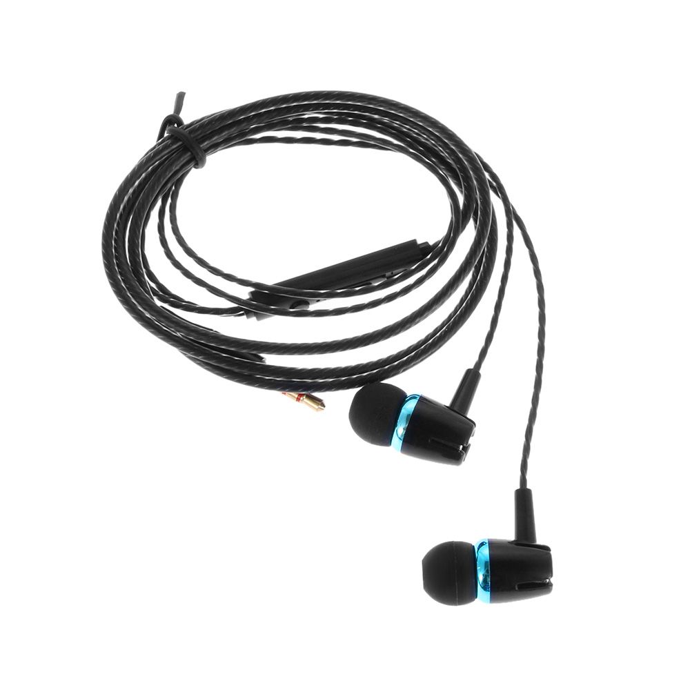 Универсальные наушники-вкладыши с микрофоном, стерео наушники, спортивная гарнитура