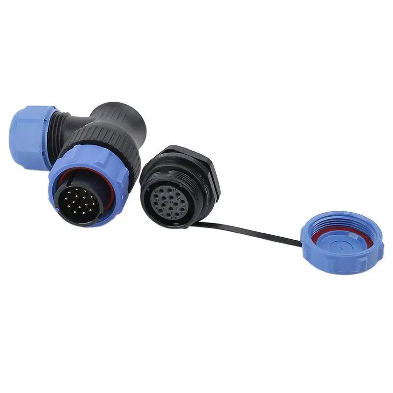 WEIPU SP21 SP2116/P SP2112/S 2 3 4 5 6 7 8 9 12 15-контактный Водонепроницаемый Ip68 Авиационный Разъем Адаптер Питания Адаптер Сигнала Пластик
