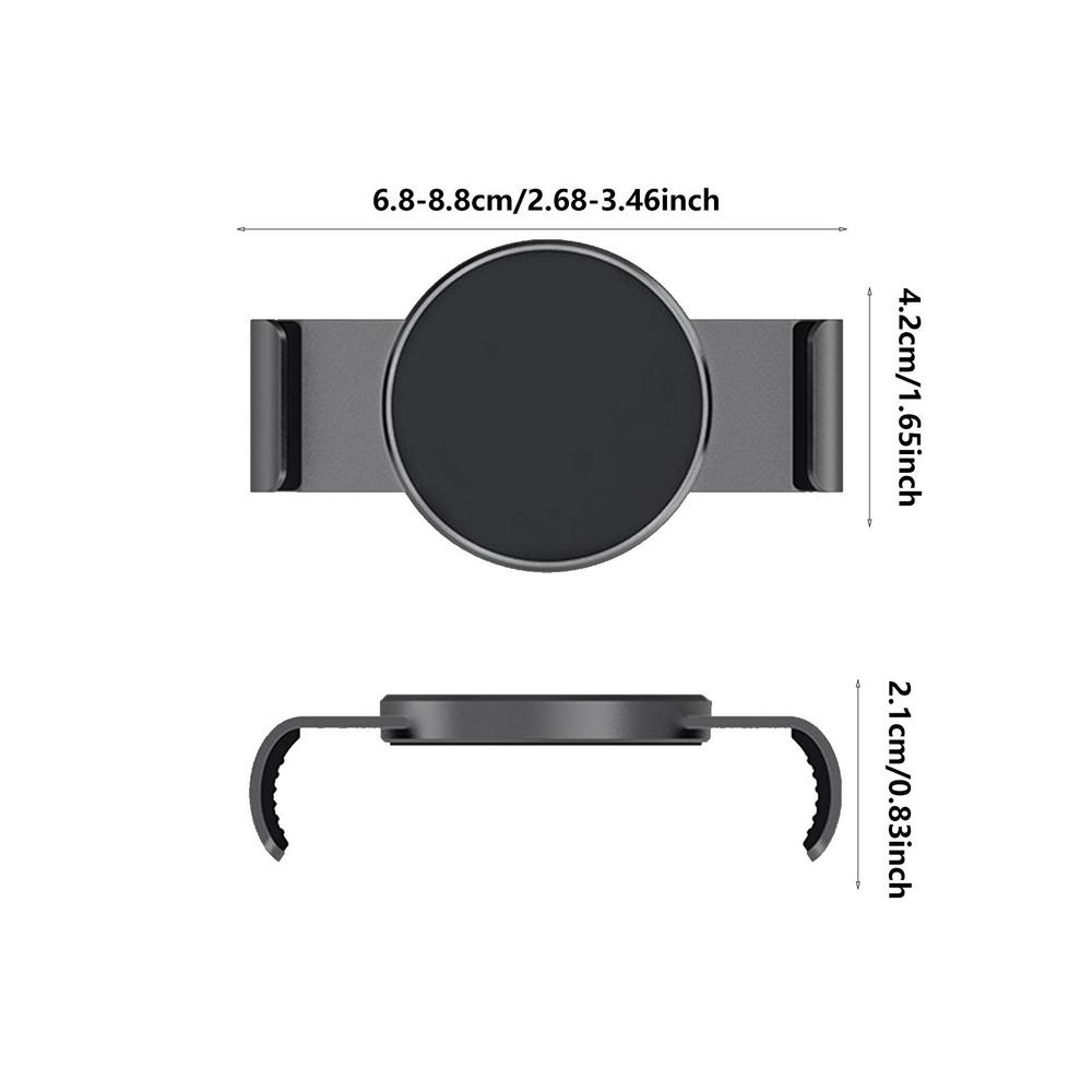 Зажим для телефона, магнитное крепление для автомобиля, металлический зажим для телефона, прочное магнитное крепление, магнитный держатель для сотового телефона, магнитная пластина