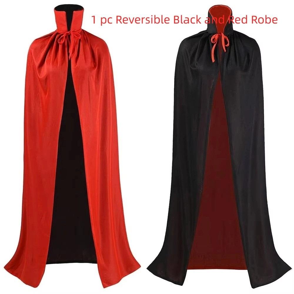 Stand Collar Wizard Robe Witch Clothes Performance Costumes Halloween Cloak Carnival Celebration