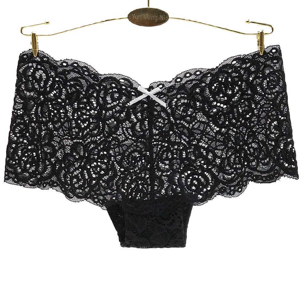 Woman Underwear Women Seamless Panties Sexy Full Lace Ladies Boxers Lingerie for Women 6 Pcs/lot