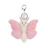 Apricot Lamb Pink Free Butterfly Cute Soft Keychain Plush Perfect for Boys and Fits Kids Backpacks and 13cm Toy, Girls, Purses,