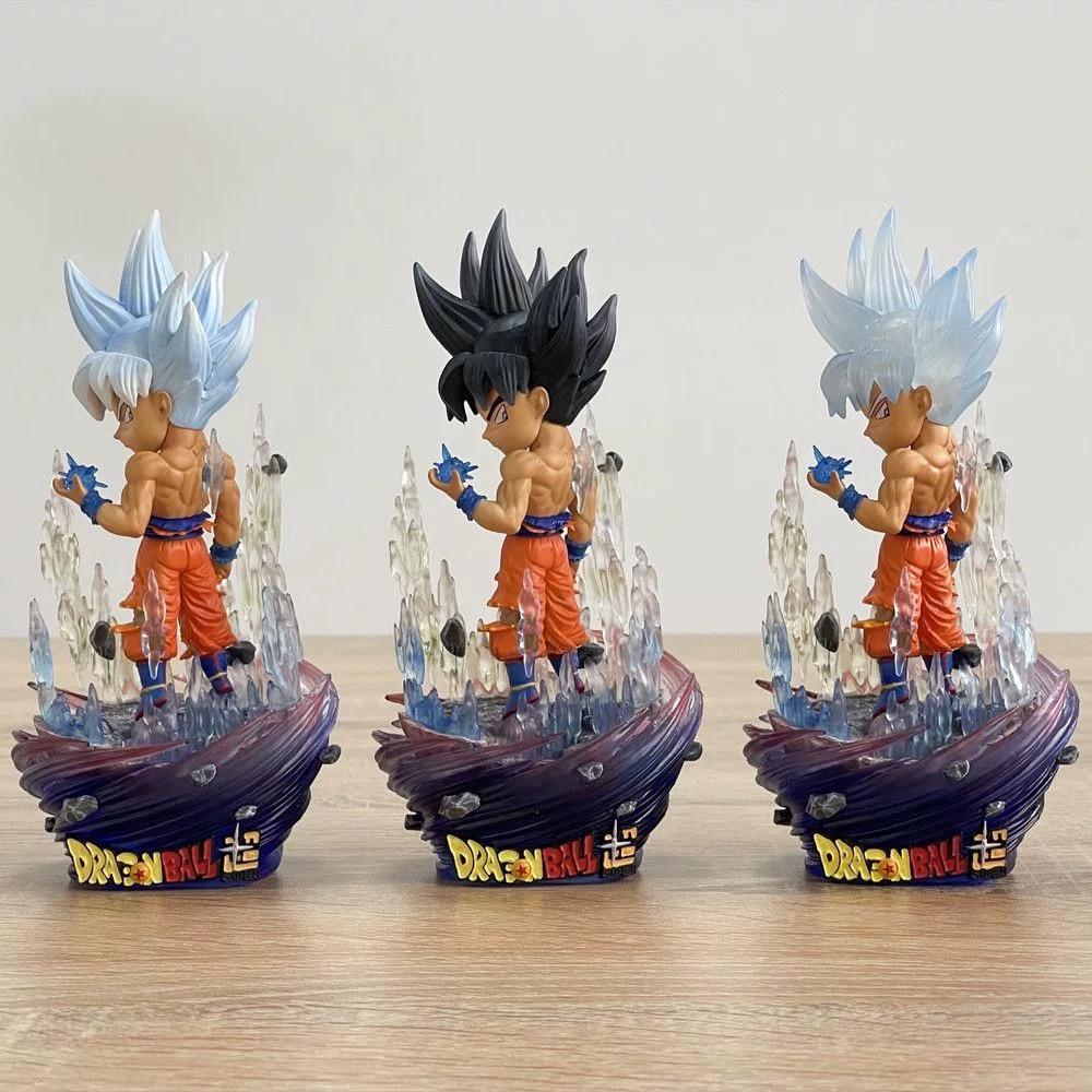 17 см/6,7 дюйма Аниме Dragon Ball Z Ультра Инстинкт Гоку Фигурка ПВХ Фигурки Действия Коллекционная Модель Игрушки Подарки