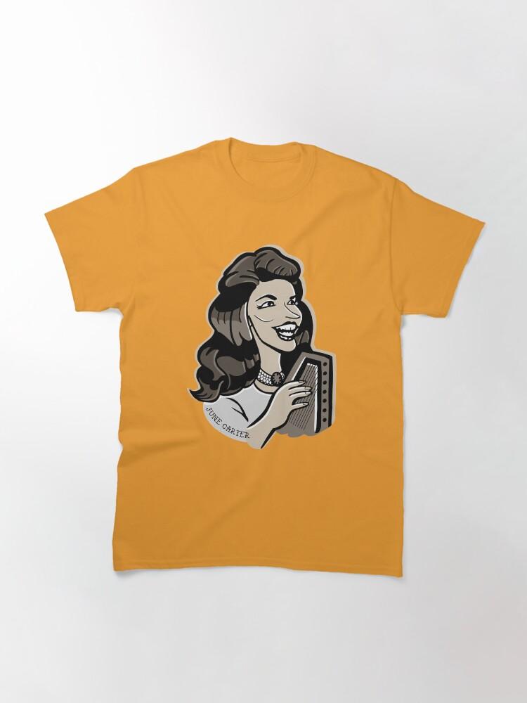 June Carter Cash People Call Me June Carter Cartoon Christmas Classic T-Shirt