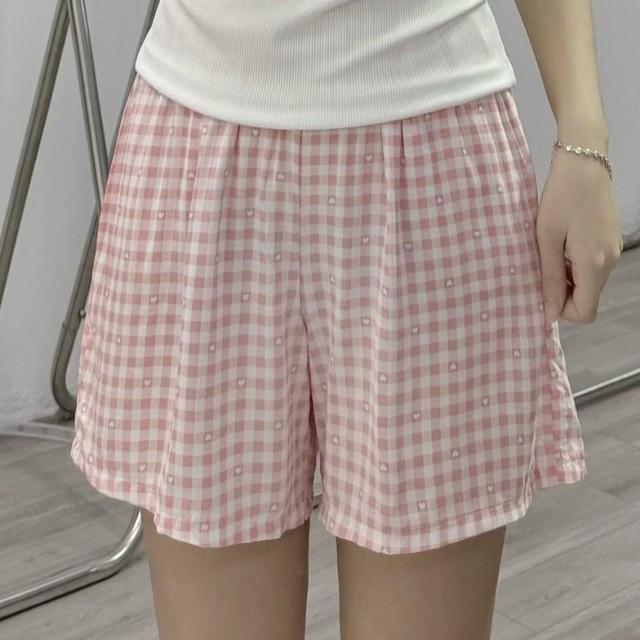 Женская вафельная пижама с длинными рукавами: Смайлик, Из двух частей, Круглый вырез, Милая домашняя одежда