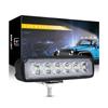 Led Work Light Strip Shape Light Bar 6000K Flood Spot White Off Road Head Car Light Ip67 Auto Parts For Multiple Scenes