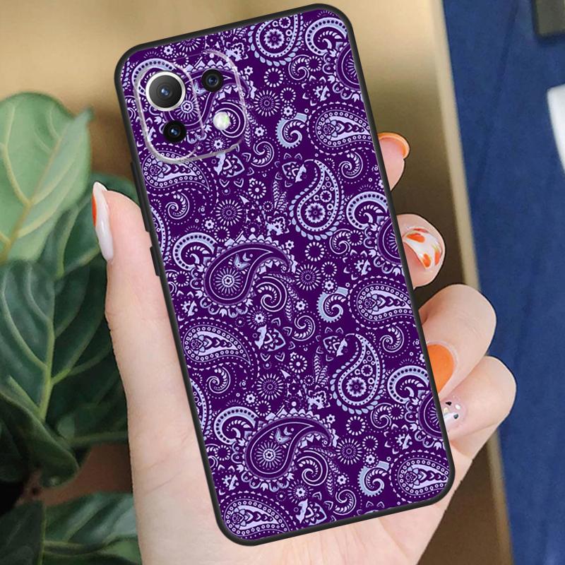 Чехол с узором пейсли для Xiaomi 17 Pro Max 14 15 Ultra 13T 14T 15T Pro POCO F8 F7 F5 F6 X5 X6 X7 Pro
