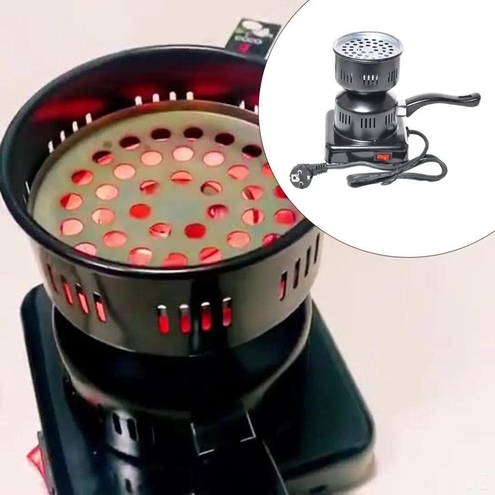 220V Вилка ЕС/Великобритании Зажигалка для угля Плита Портативная горелка для древесного угля Электрическая плита Нагрев угля