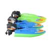 Kids Playing Float In Water Classic Speed Boat Ship Clockwork Toys Wind Up Toy Small Steamboat