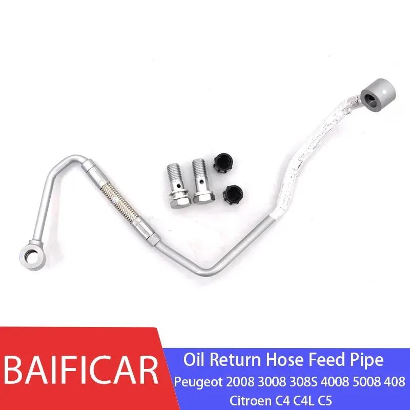 Baificar Brand New Genuine Turbo Charger Oil Return Hose Feed Pipe For Peugeot 2008 3008 308S 4008 5008 408 Citroen C4 C5 1.6T