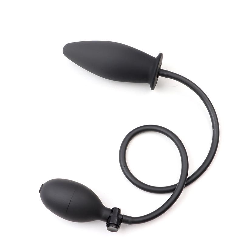 Силиконовая надувная анальная пробка для пар - Игрушка для взрослых для анального расширения