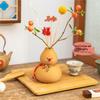 A'ying New Year Gourd Aroma Diffuser with Flower Sticks for Home and Office