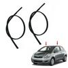2PCS Car Roof Trim Moulding Strip Sealing Cover For Toyota 07-11 Yaris Hatchback