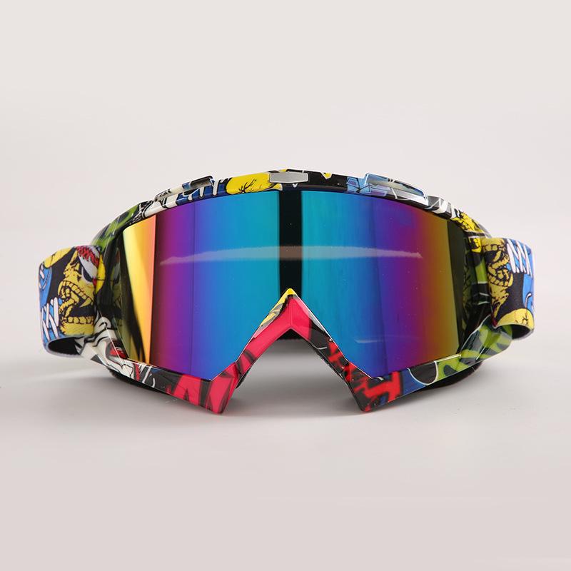 Cycling goggles Anti-fog and windproof sand glasses Boys and girls outdoor ski goggles