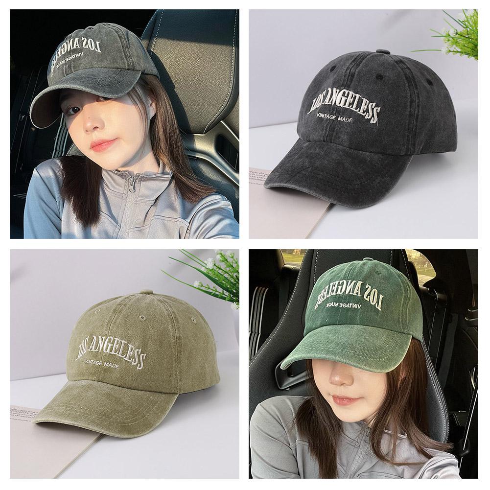 Cotton baseball cap for men and women, fashionable embroidered cap, soft cotton caps, retro casual caps, unisex hats