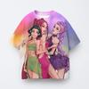 Cute Cartoon Boys T-shirts Kpop Demon Hunters T Shirt Kids Boy Girl Summer Short Sleeve Round Neck Tops Children's Clothing