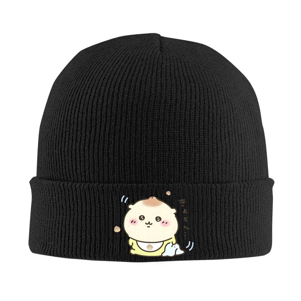 Chiikawas Absolute Chiinema Hats Autumn Winter Beanie Warm Caps Unisex Acrylic Knitted Caps