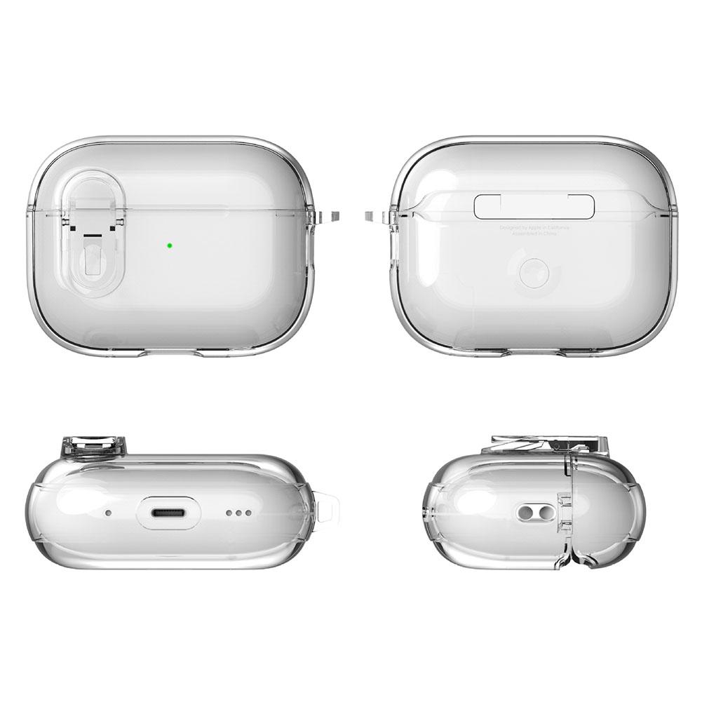 For Airpods4 Generation For Apple Ear Shell Simple Buckle Case Anti-fall Transparent 4 Protecti O7K1