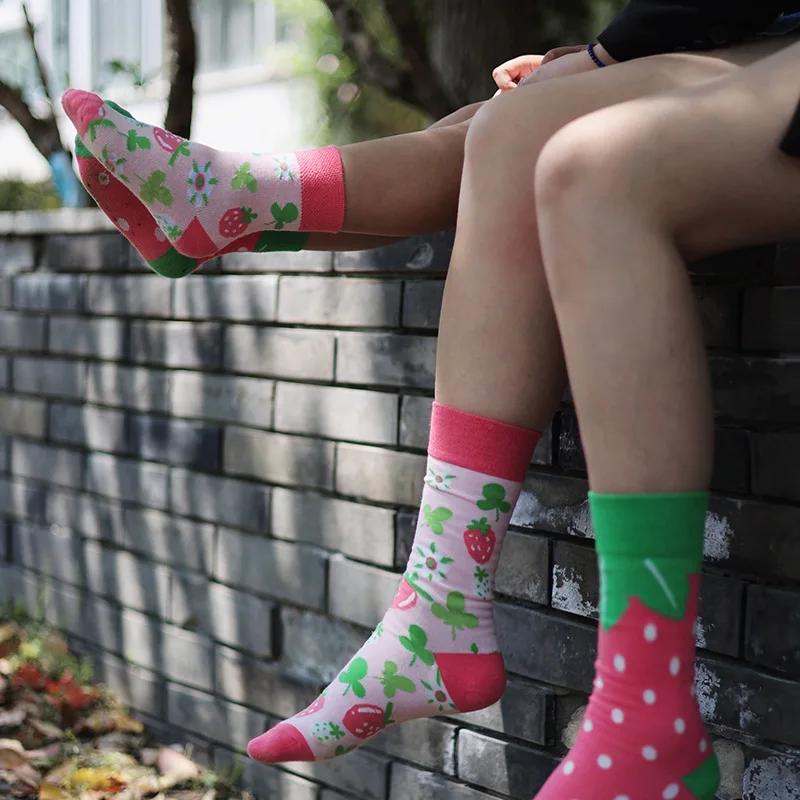 AB Новые детские носки в стиле родитель-ребенок для мальчиков и девочек, красочные, милые, мультяшные, модные, спортивные, детские, средней длины, хлопковые