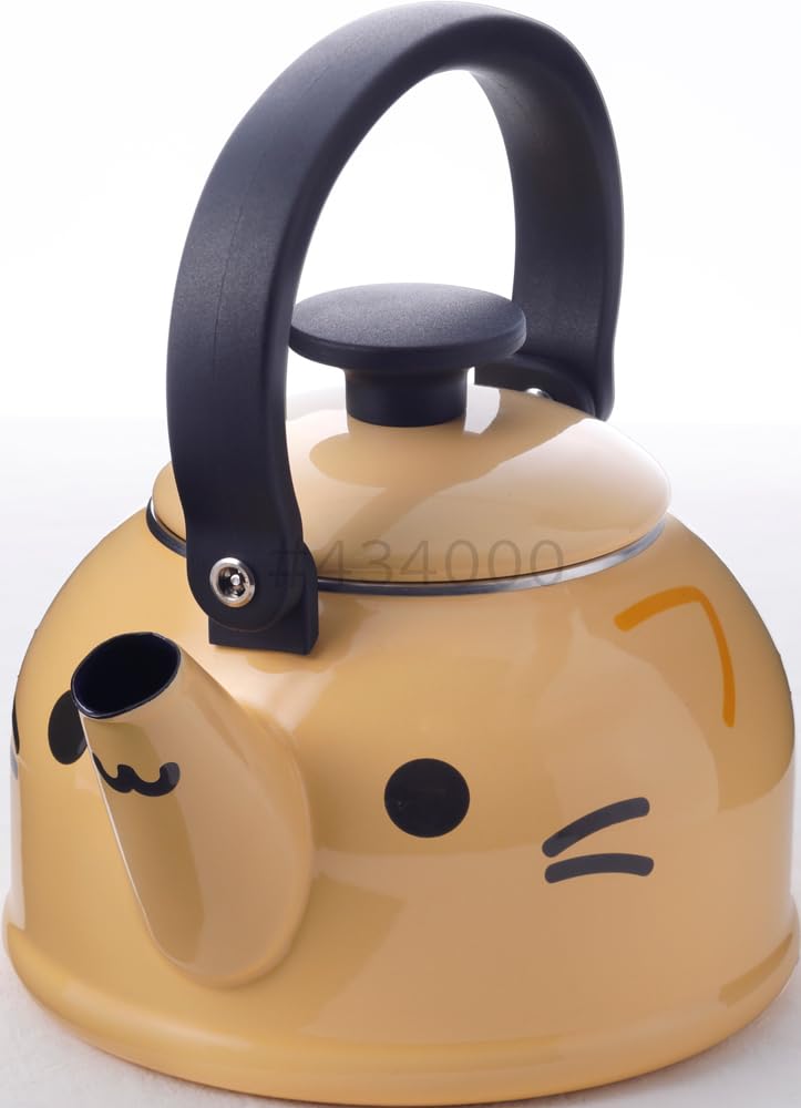 Fuji Horo Induction Compatible Animal Kettle with Cat Design 1.8L (DOY-1.8K.N)