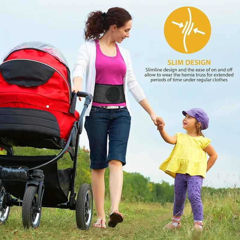 Грыжевой бандаж для пупка, брюшной бандаж с поддерживающей подушкой для грыжи - пупочная вентральная эпигастральная послеоперационная и пупочная грыжа