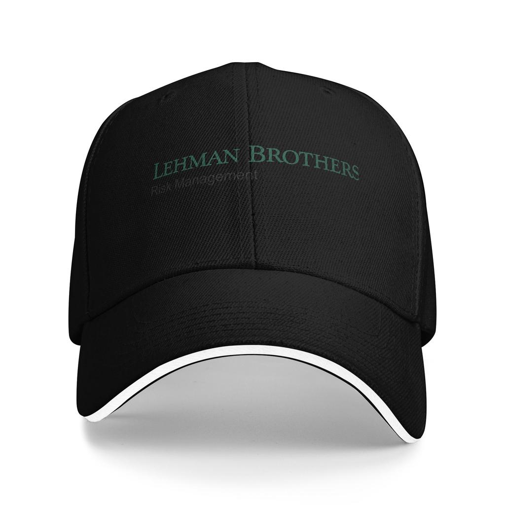 Lehman Brothers Risk Management Casual Baseball Cap Hiking Fishing Hip Hop Hats Summer Dropshipping Men Women y2k Snapback Cap