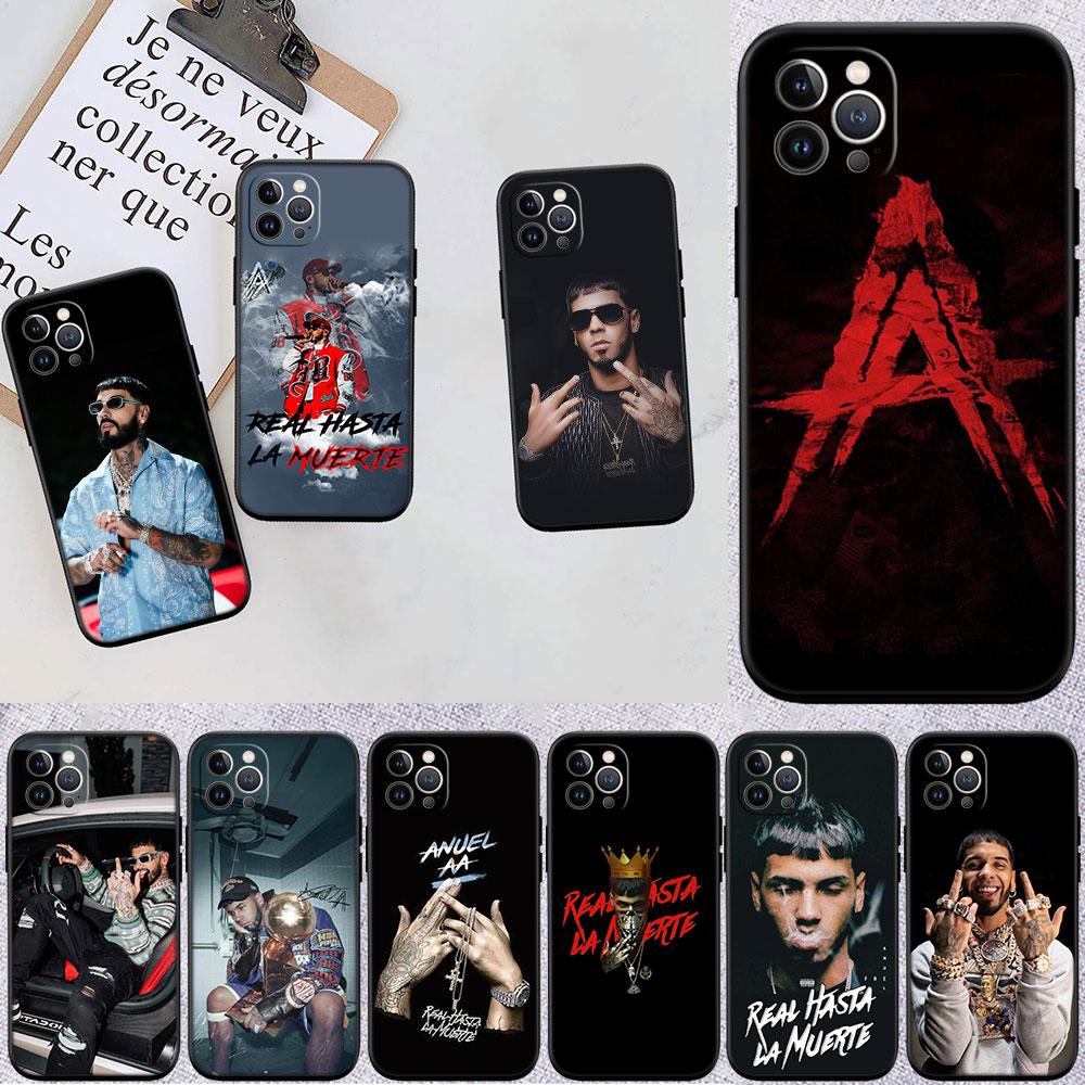 LO11 Anuel AA Soft Shell Phone Case for Redmi Note 10 11 12 Pro Max 10S 10C 10T 11A 11S 12S 12C