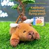 Cartoon Plush Capybara Wallet Earphone Bag Keychain Small Decorations Pendant