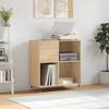 VidaXL Record Cabinet Sonoma Oak 84.5x38x89 Cm Engineered Wood 831767