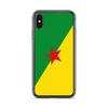 Coque Pour iPhone - PIXELFORMA - iPhone X - Drapeau De La Guyane - Silicone Souple - Design Léger