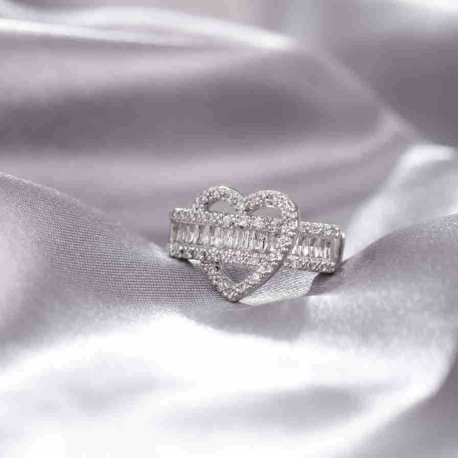 New Time Run Cross Ring, Niche Opening Adjustable Non Fading Ring