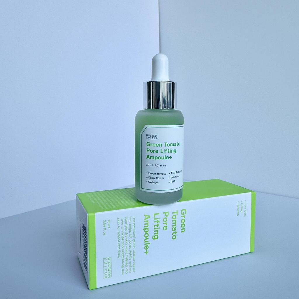 SUNGBOON EDITOR Ампула с PHA для сужения пор Green Tomato+ 30 мл/75 мл