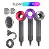 Professional Hair Dryer Salon Strong Powerful Hot &Cold Wind Negative Ionic Hammer Blower Diffuser Electric Hair Dryer