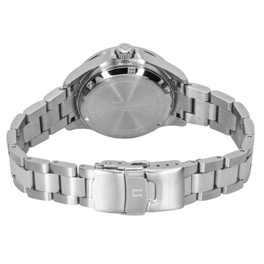 RATIO Женские часы FreeDiver Sapphire из нержавеющей стали с белым циферблатом и автоматическим механизмом RTFL833 200M