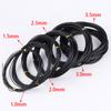 Total 5m For Plant Shapes Black Bonsai Wire Bonsai Training Wire Anodized Aluminum 6 Sizes