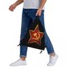 СССР Серп и Молот CCCP Российский Советский Флаг Рюкзаки Модные Сумки на Шнурке Сумка для Мелочей Книжные Сумки для Путешествий Школы