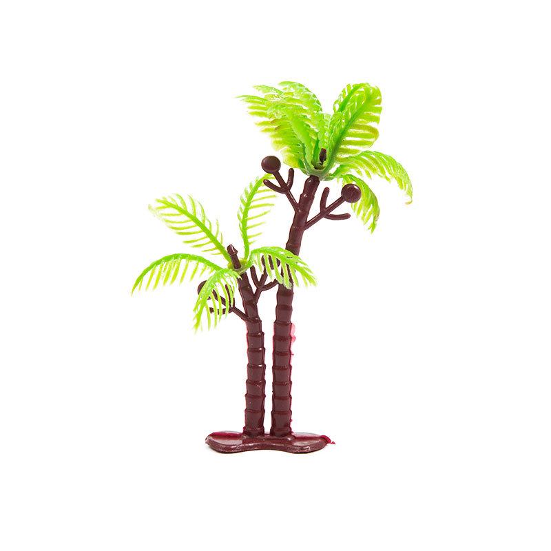 Coconut Tree & Dinosaur Birthday Cake Decoration Set